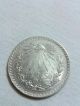 1925 Mexico Silver Un Peso.  Ef - 40.  Rare.  16.  5 Gm.  Lettered Edge. Mexico photo 3