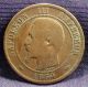 10 Centimes,  1854 (a) The 2nd Empire Of France,  Napoleon Iii Emperor - Bronze Europe photo 4