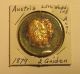 1879 Imperial Austria - Hungary 2 Guiden Coin Aj130 Europe photo 1