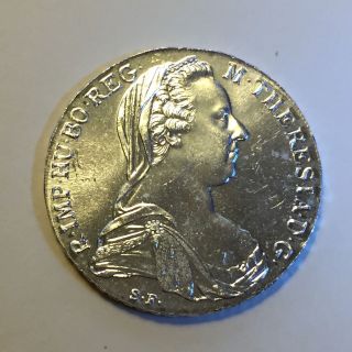 1780 Austria - Silver Thaler Maria Theresia - Restrike - photo
