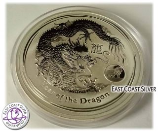 1 Oz Year Of The Dragon Lunar Series Ii Lion Privy (rare Coin) Perth photo