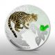 Fiji 2013 Wild Cat Ii Leopardus Wiedi Margay Dogs & Cats 1 Oz Proof Silver Coin Australia & Oceania photo 1