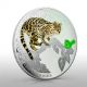 Fiji 2013 Wild Cat Ii Leopardus Wiedi Margay Dogs & Cats 1 Oz Proof Silver Coin Australia & Oceania photo 2