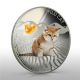 Fiji 2013 Wild Cat Felis Margarita Sand Cat Dogs & Cats 1 Oz Proof Silver Coin Australia & Oceania photo 1