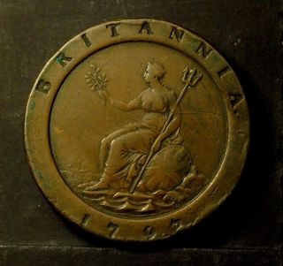 Great Britain - 1797 Cartwheel 2 Penny - 2oz In Weight photo