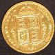 1892 Gold Great Britain Queen Victoria Shield Half 1/2 Sovereign Coins: World photo 3