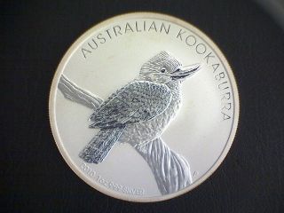 2010 Australian Kookaburra Dollar - 1 Troy Ounce Silver photo