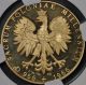 1966 Ngc Pf64ucam Poland Gold Madonna Medal 0.  307oz Troy Agw 27mm Proof Europe photo 1
