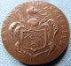 1793 British Copper Conder Halfpenny Token Sheffield Arms Yorkshire Man W/ Hat UK (Great Britain) photo 1