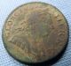1772 King George Iii British Us Colonial Halfpenny Copper - Dug Green Patina Coins: US photo 2
