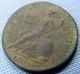 1772 King George Iii British Us Colonial Halfpenny Copper - Dug Green Patina Coins: US photo 3