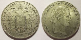 1846 - A Austria Silver Thaler - Xf,  Better Date And Grade Coin Km 2240 (291843o photo
