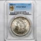 1884 O Liberty United States Orleans Silver Morgan Dollar $1 Coin Pcgs Ms65 Dollars photo 2