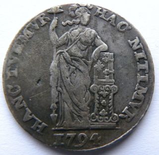 Netherlands,  Gulden 1794/20 Stuiver In Vf - photo
