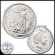 (3) 2015 Silver Britannia 1 Oz.  999 Fine Silver Coin Great Britain Design Australia photo 4
