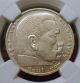 1938 G Germany - Third Reich Silver 2 Mark Coin - Ngc Graded Au 55 Germany photo 1