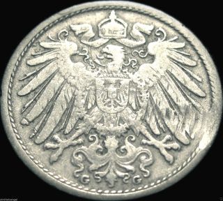 ♡ Germany - German Empire - German 1901g 10 Pfennig Coin - Rare Coin photo
