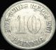 ♡ Germany - German Empire - German 1901g 10 Pfennig Coin - Rare Coin Germany photo 1