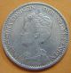 Rare - 1916,  Netherlands Silver 1 Gulden - Wilhelmina 9 - 103 Europe photo 1