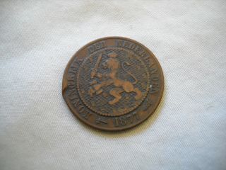 Netherlands 1877,  2 1/2 Cents. photo