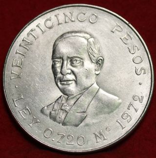 1972 Mexico 25 Pesos Silver Foreign Coin S/h photo