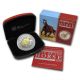 Now Here 1oz 2014 Silver Year Of The Horse W/gilded Gold Coin,  Box/coa Coins: World photo 1