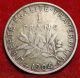 1904 France 1 Franc Silver Foreign Coin S/h Europe photo 1