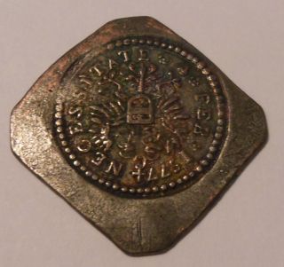 1577 Austria Klippe Seige Coin photo