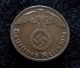 Wwii German Germany 3rd Reich Nazi Coin Swastika 1938 - D 1 Reichspfennig Coin Germany photo 1