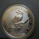 1995 Australian Kookaburra $1 Proof Coin 1 Oz 999 Fine Silver Inside Capsule Silver photo 3