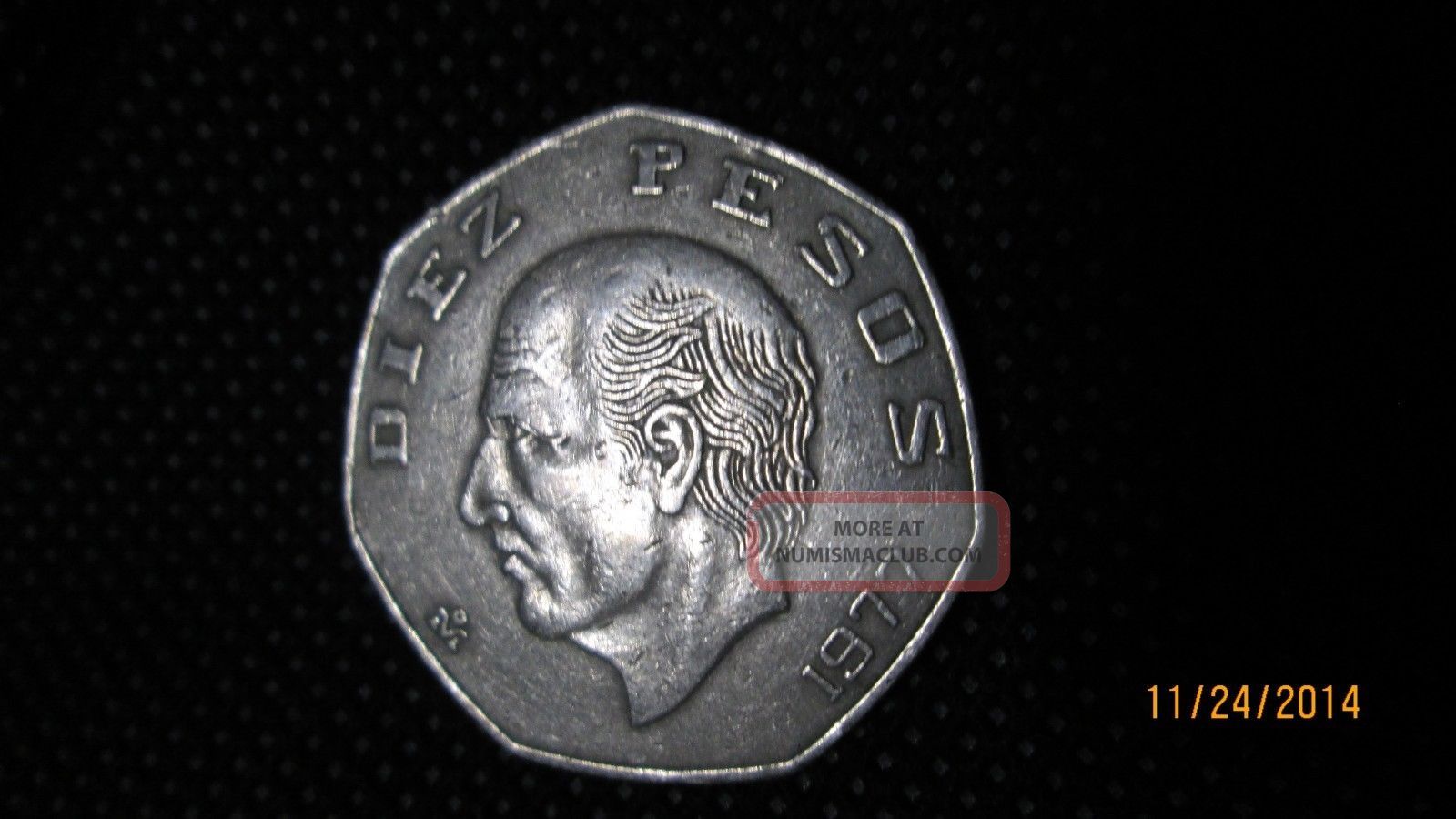 1977 Diez Pesos Mexico 10 Pesos Coin Circulated 3 1977-diez-pesos-mexico-10-pesos-coin-circulated-3