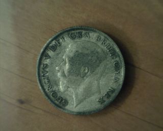 Great Britain 1 Shilling 1921 Coin photo