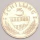 1969 Austria Austrian 5 Schillings Horse Coin Vf Europe photo 1