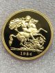 1984 United Kingdom Proof Five 5 Pound Sovereign Gold Coin Lstg 5 UK (Great Britain) photo 5