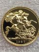 1987 United Kingdom Proof Full Sovereign Gold Coin - UK (Great Britain) photo 2