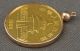 1985 China Panda 25 Yuan Gold Coin 1/4 Ounce.  999 Fine In 14k Pendant Bezel,  Nr China photo 2