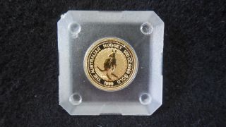 1999 Australia Nugget (kangaroo) 1/20 Oz $5 Gold Coin photo