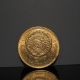 1918 Mexico Gold Veinte 20 Pesos 16g 27mm Vintage Mexican World Coin Coins: World photo 1