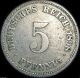 Germany - German Empire - German 1898e 5 Pfennig - Coin Combine S&h Germany photo 1