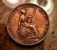 Circulated 1841 Copper Victoria Del Gratia Penny UK (Great Britain) photo 1