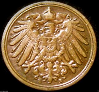 The German Empire 1898e Pfennig - Great Coin S&h Discounts photo