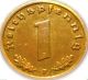 ♡ Germany - German 3rd Reich - German 1938f Reichspfennig Coin Ww 2 Germany photo 1