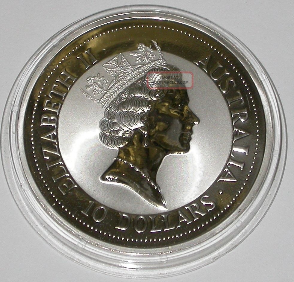 1992 10 Ounce Australian Silver Coin Australia photo