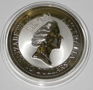 1992 10 Ounce Australian Silver Coin photo