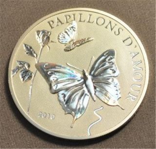 Butterfly - Papillons D ' Amour 2010 Cameroun Silver photo