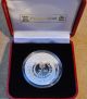 2000 Isle Of Man Silver 1 Crown Proof (millennium) Inside Snap Case UK (Great Britain) photo 2
