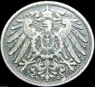 Germany - The German Empire - German 1900g 10 Pfennig Coin - Great Coin photo