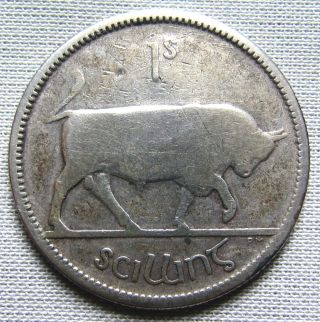 Ireland 1928 - 1 Shilling - Silver photo