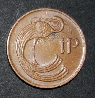 Ireland (1980) One Penny (km 20) Bronze 20.  3 Mm (1 Penny) photo