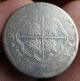 1724 Pirate Cob Coin 2 Reales Silver Spanish Colonial Time Luis / Ludovicus I Europe photo 1